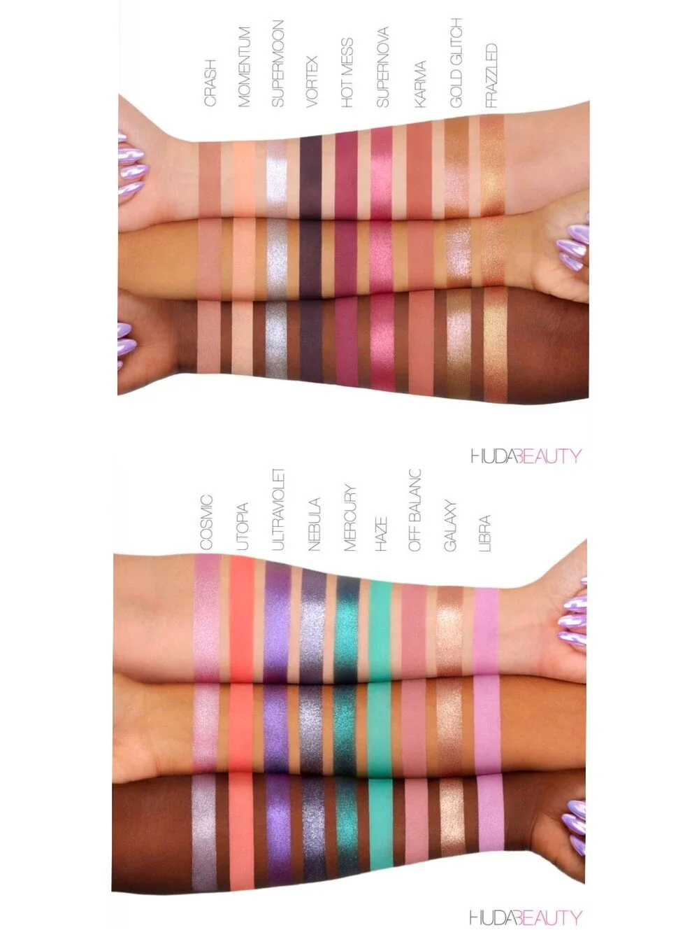 Huda Beauty Mercury Retrograde Eye Shadow Palette New Limited Edition